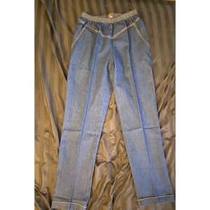 NWT-2Pairs Women’s Elastic Waistband Pull Up Jeans